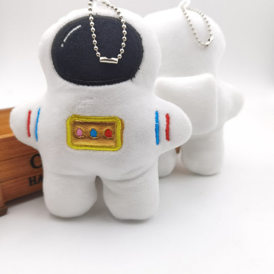 Cartoon Plush Keychain Pendant Astronaut Kindergarten Activity Gift Small Gift Bag Pendant Astronaut