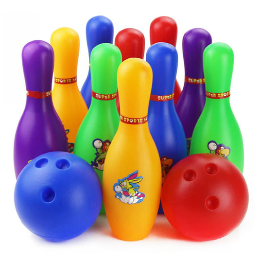 Colorful Standard 12 Piece Bowling Set