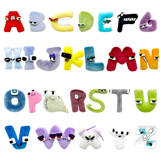 New Alphabet Lore Plush Alphabet Doll Plush Doll Toys