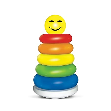 Little's Plastic Junior Ring (Multicolour) (6 pieces)