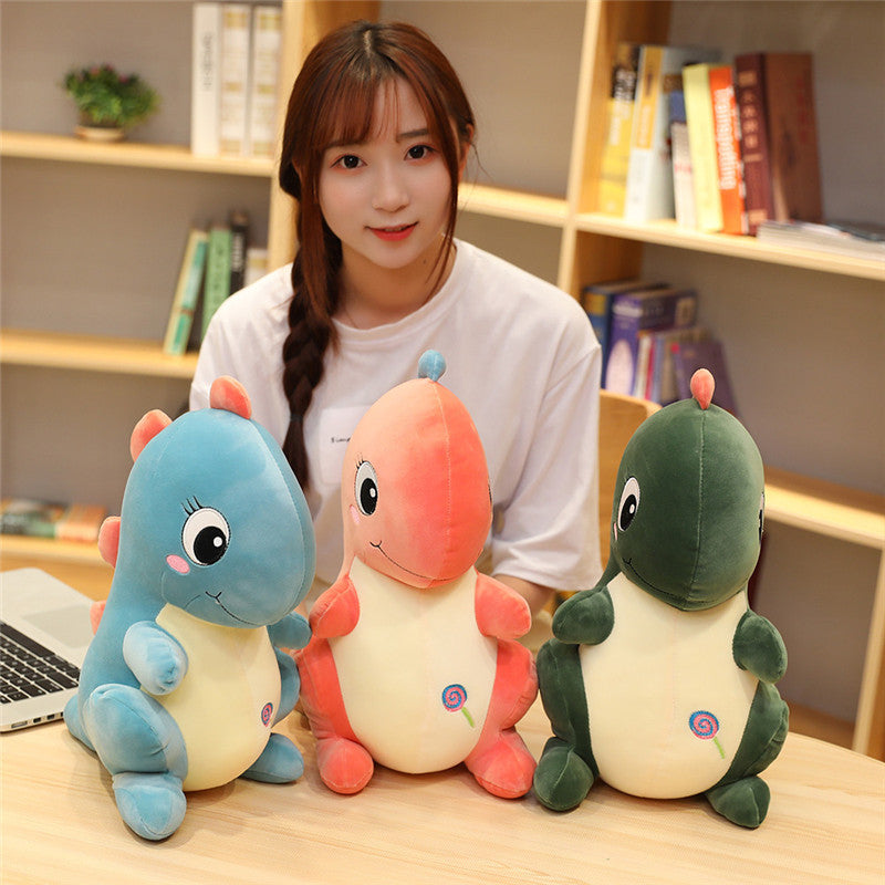 Creative New Cute Plush Three-Color Dinosaur Doll Children's Gift