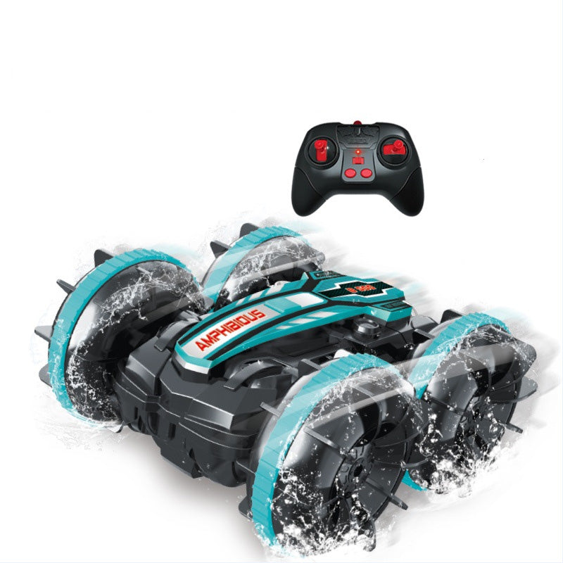 Amphibious Stunt Remote Control Car 2.4G Double-Sided Driving Remote Control Car Rolling And Rotating Off-Road Toy Car