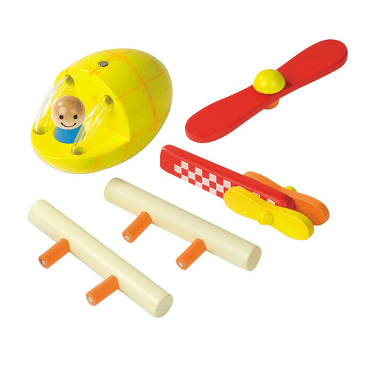 Children's Educational Toys Wooden Disassembly Aircraft Rocket Helicopter Model Magnetic Disassembly Toys