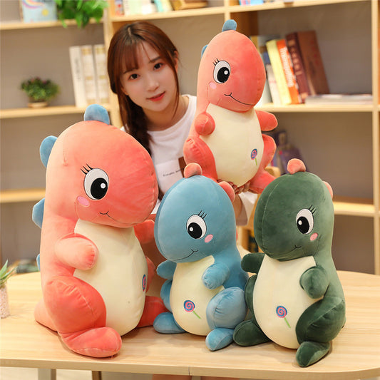 Creative New Cute Plush Three-Color Dinosaur Doll Children's Gift