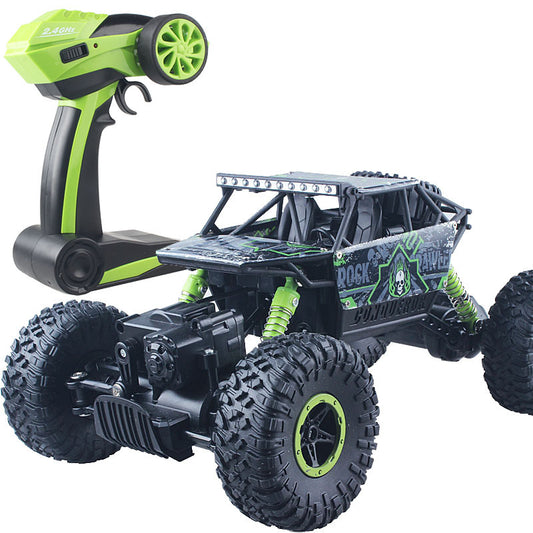 1:18  RC Car 4WD 2.4GHz Rock Crawlers Rally climbing Car 4x4 Double Motors Bigfoot Car Remote Control Model Off-Road Vehicle Toy