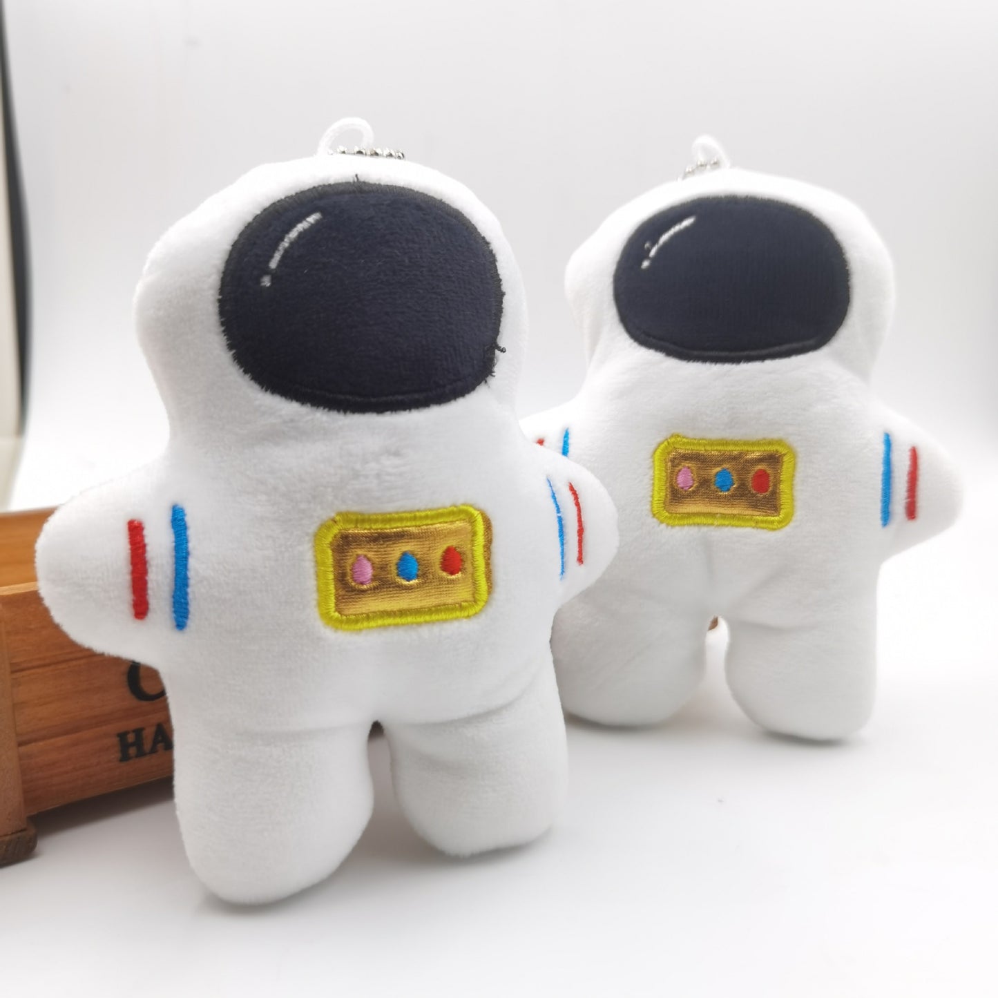 Cartoon Plush Keychain Pendant Astronaut Kindergarten Activity Gift Small Gift Bag Pendant Astronaut