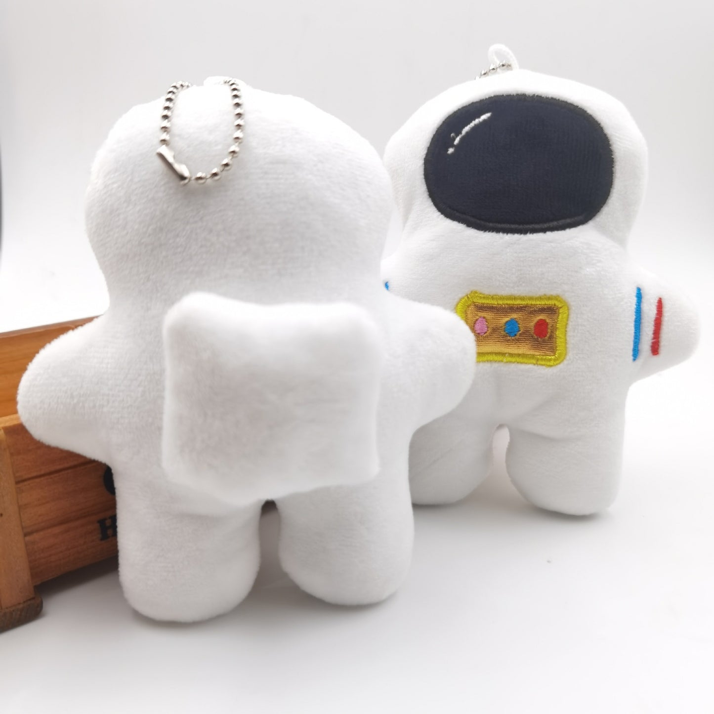 Cartoon Plush Keychain Pendant Astronaut Kindergarten Activity Gift Small Gift Bag Pendant Astronaut