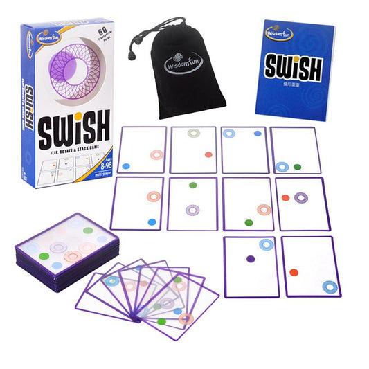 Thinkfun Swish Brain Training Board Card Games for Kids Gift Puzzle Game